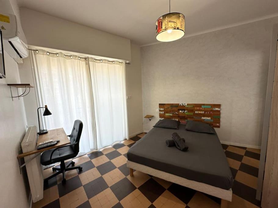 Appartement Avec 4 Chambres Doubles - Proche De La Mer, Des Transports Et De La Promenade Des Anglais ニース エクステリア 写真