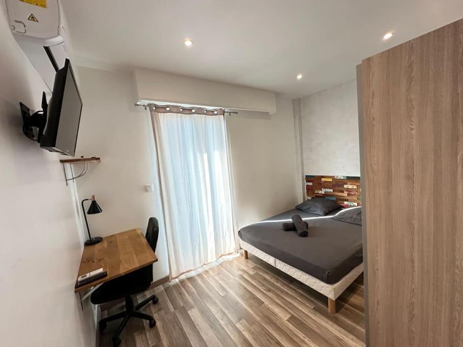 Appartement Avec 4 Chambres Doubles - Proche De La Mer, Des Transports Et De La Promenade Des Anglais ニース エクステリア 写真