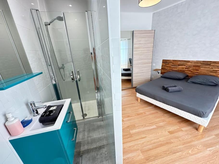 Appartement Avec 4 Chambres Doubles - Proche De La Mer, Des Transports Et De La Promenade Des Anglais ニース エクステリア 写真