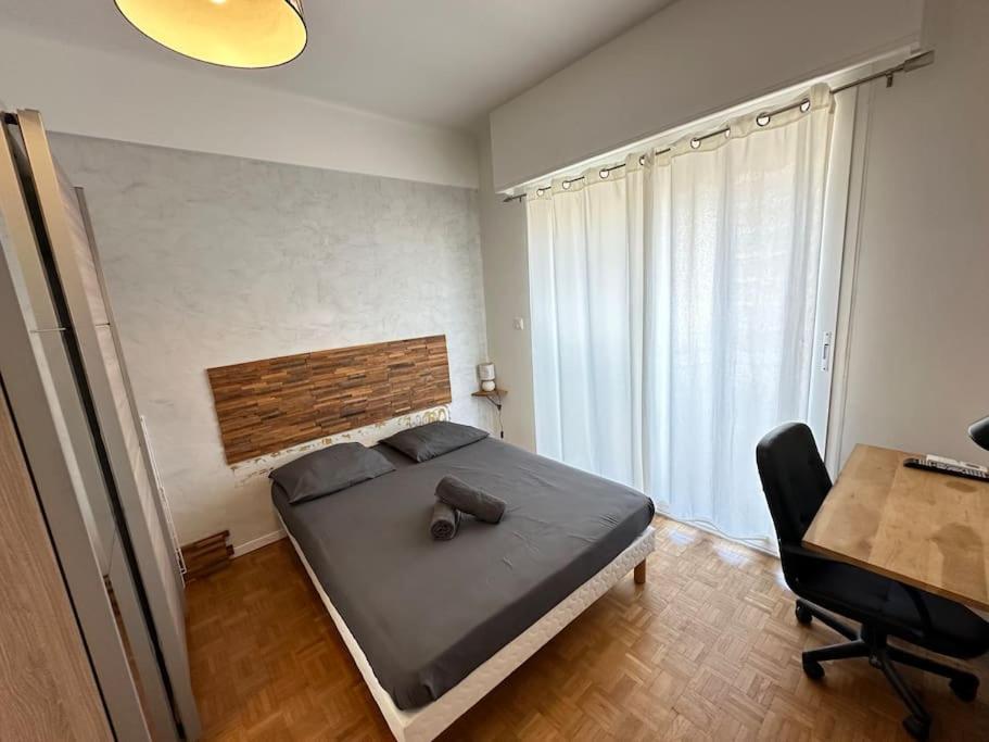 Appartement Avec 4 Chambres Doubles - Proche De La Mer, Des Transports Et De La Promenade Des Anglais ニース エクステリア 写真