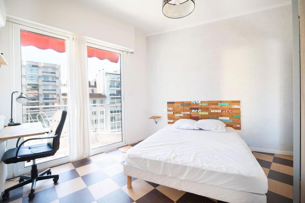 Appartement Avec 4 Chambres Doubles - Proche De La Mer, Des Transports Et De La Promenade Des Anglais ニース エクステリア 写真