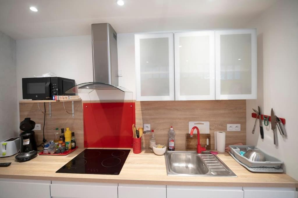 Appartement Avec 4 Chambres Doubles - Proche De La Mer, Des Transports Et De La Promenade Des Anglais ニース エクステリア 写真