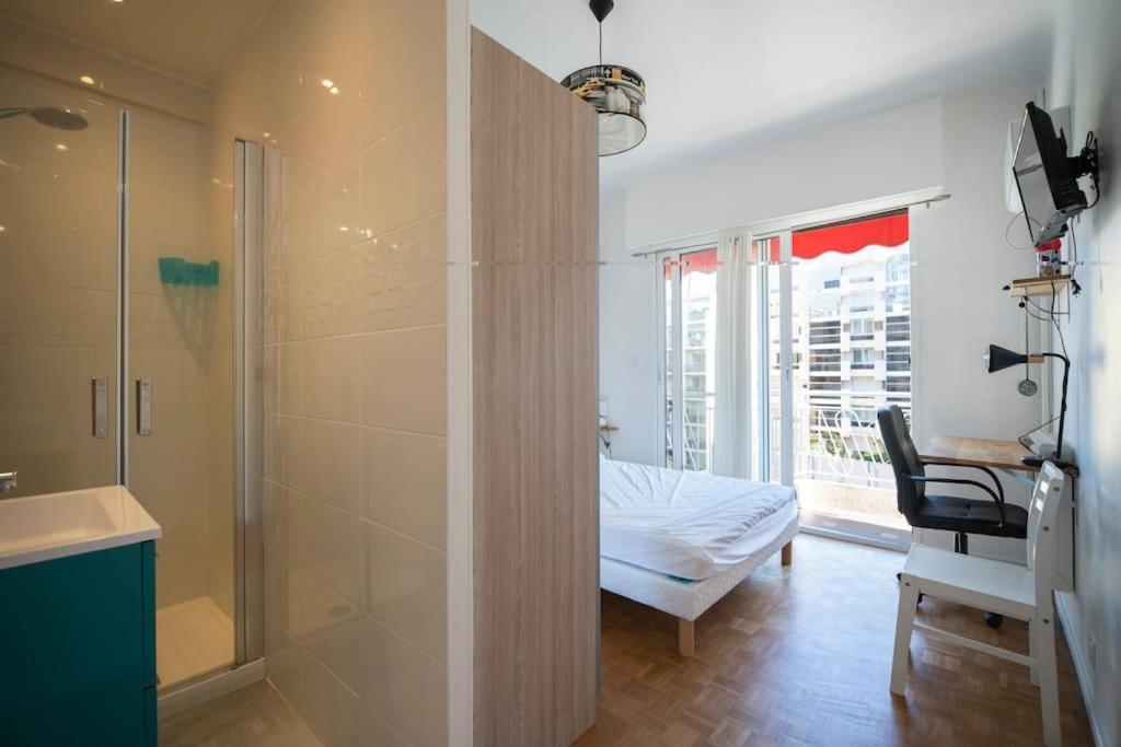 Appartement Avec 4 Chambres Doubles - Proche De La Mer, Des Transports Et De La Promenade Des Anglais ニース エクステリア 写真