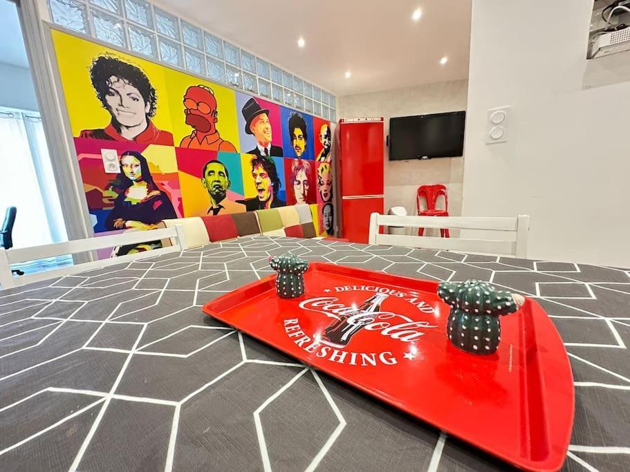 Appartement Avec 4 Chambres Doubles - Proche De La Mer, Des Transports Et De La Promenade Des Anglais ニース エクステリア 写真